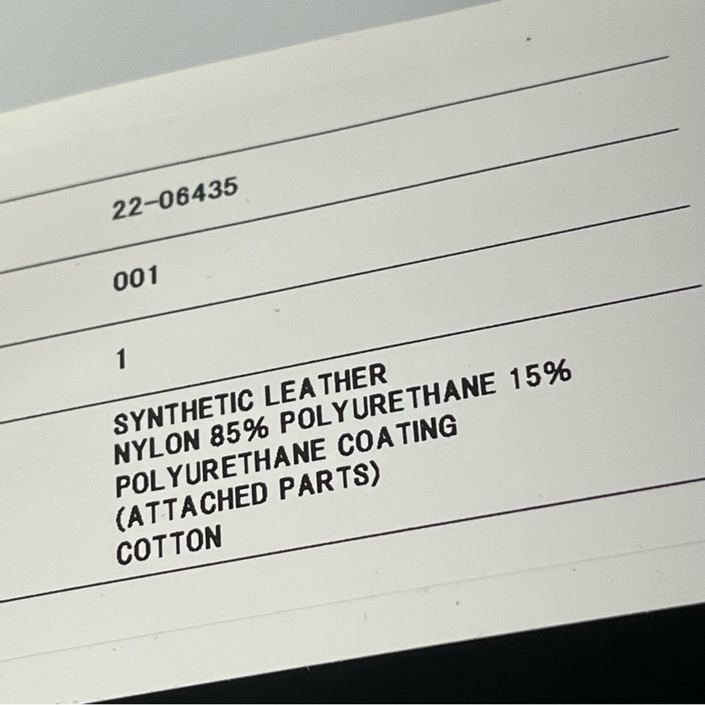 SACAI S Mixed-Media Faux Leather Leggings 0714 small black vegan - Picture 9 of 14